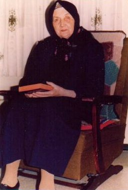 Mom's mother, Elisabeth (Friesen) Kroeker